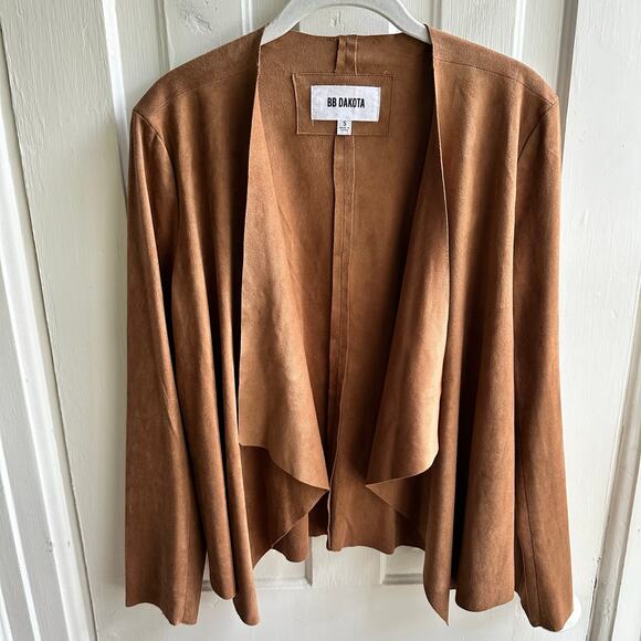 BB Dakota Vegan Suede Leather Jacket - Picture 2 of 8